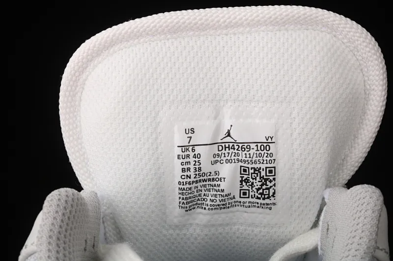 All categories Air Jordan Jordan series basketball shoes Air Jordan 1 Low Air Jordan 1 Low Prm "Elephant Print" AJ1 Joe 1 low white gray crackle pattern DH4269-100